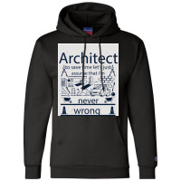 Architect Travel Vintage Champion Hoodie | Artistshot