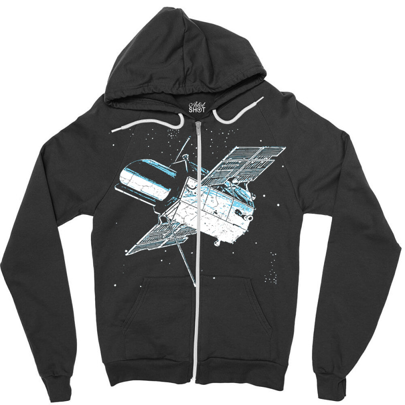 Space Telescope Nature Zipper Hoodie | Artistshot