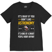 Funny Smart People 02 Astronomy Summer V-neck Tee | Artistshot