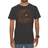 Celestial Moon Nostalgia Vintage T-shirt | Artistshot