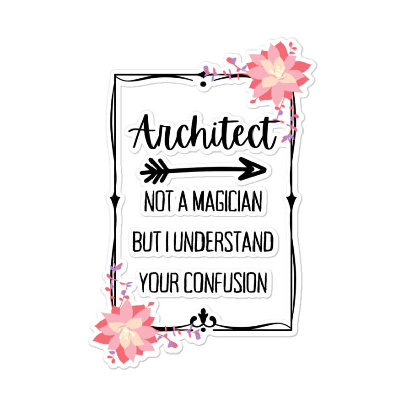 Architect Magician Blue Sticker | Artistshot