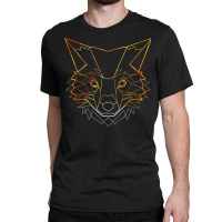 Fox Polygon Animal Foxes Gift T Shirt Classic T-shirt | Artistshot