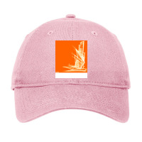 Architectural Sketch The Orange House Building Ecopop Hipster Adjustable Cap | Artistshot