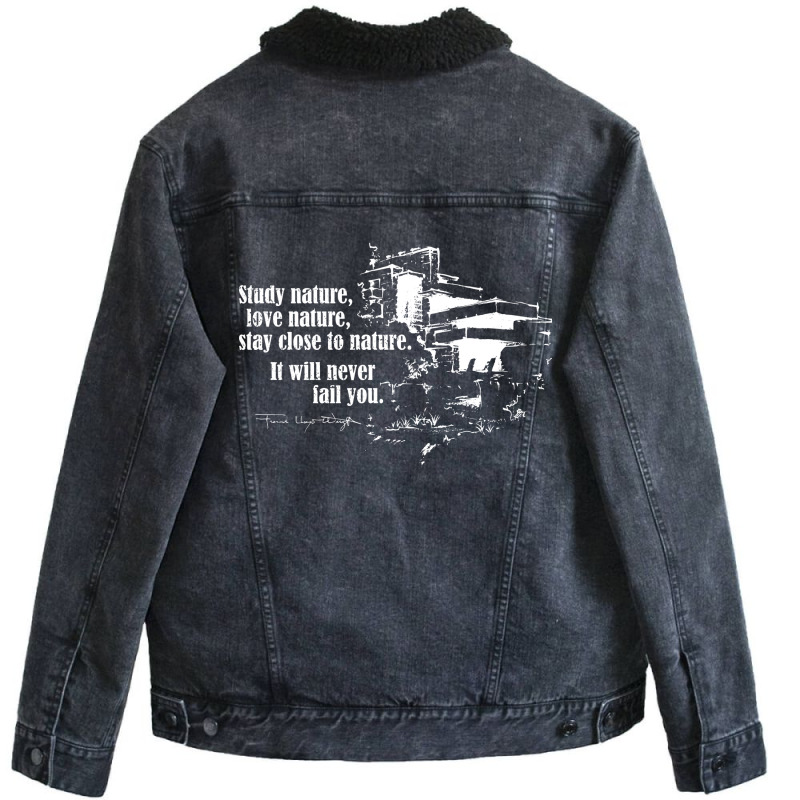 Flw Quote Unisex Sherpa-lined Denim Jacket | Artistshot