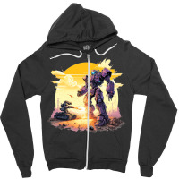 War Robots Zipper Hoodie | Artistshot