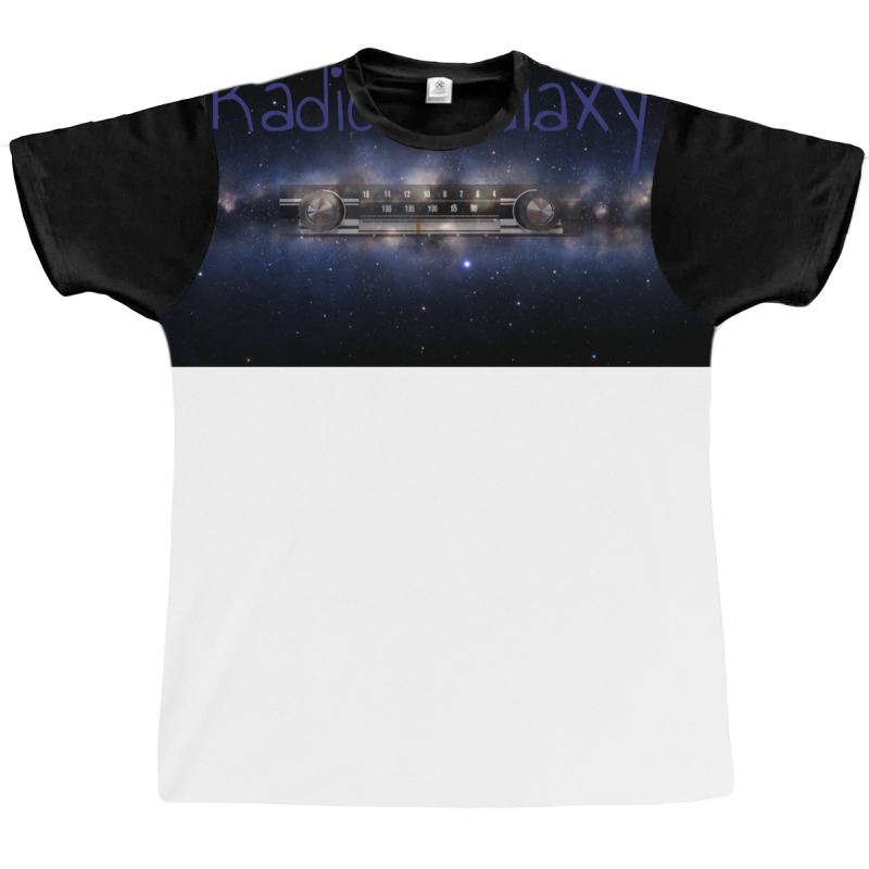 Radio Galaxy Outer Space Girl Graphic T-shirt | Artistshot