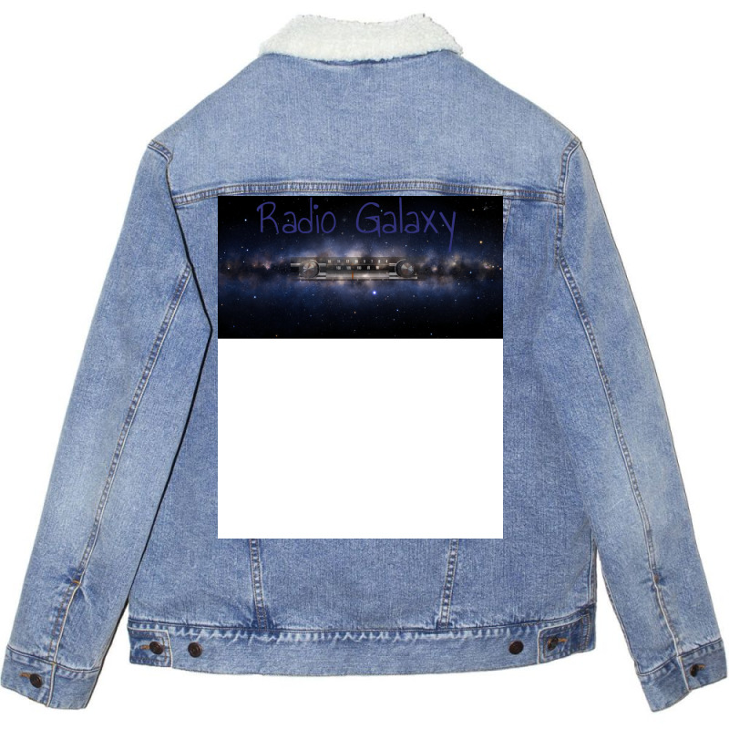 Radio Galaxy Outer Space Girl Unisex Sherpa-lined Denim Jacket | Artistshot