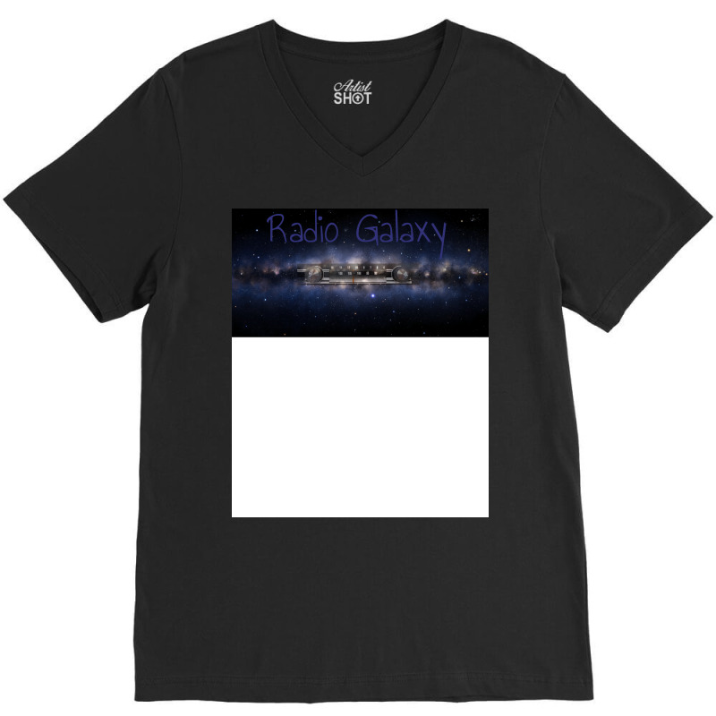 Radio Galaxy Outer Space Girl V-neck Tee | Artistshot