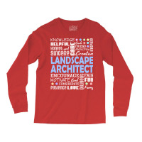 Landscape Architect Love Words Hippie Long Sleeve Shirts | Artistshot