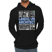 Landscape Architect Love Words Hippie Lightweight Hoodie | Artistshot