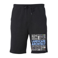 Landscape Architect Love Words Hippie Fleece Short | Artistshot