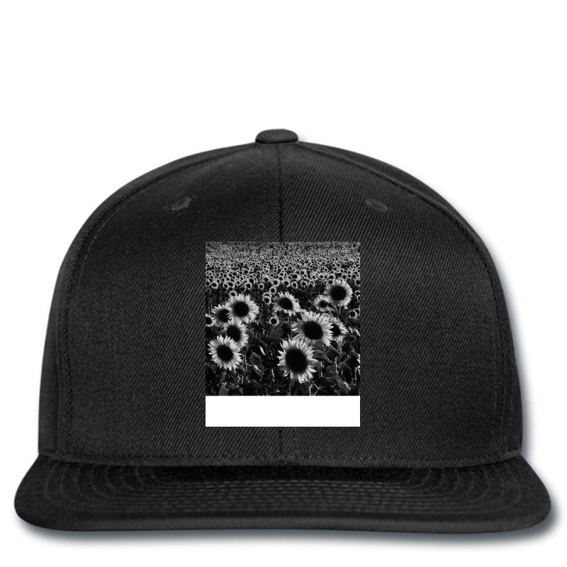 Black And White Landscape Summer Travel Printed Hat | Artistshot