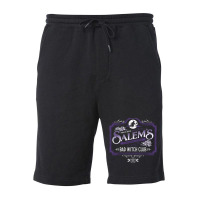 Salem's Daughters   Bad Witch Club   Halloween   Spooky   Goth Fleece Short | Artistshot