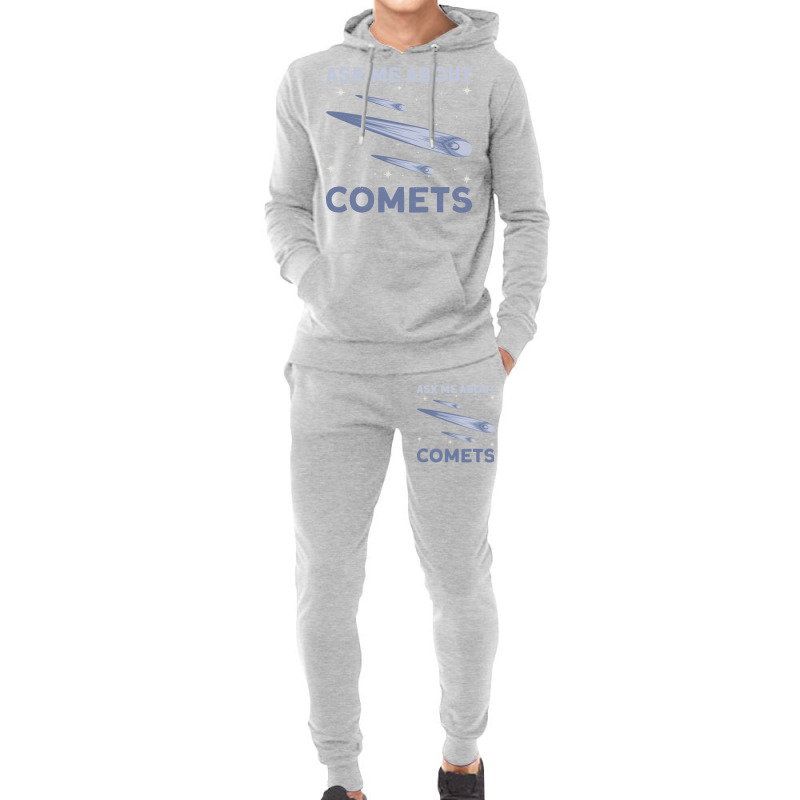 Ask Me About Comets Comet Astronomical Object Space Hoodie & Jogger Set | Artistshot