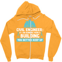 Funny Engineer Student Civil Engineering Gift Summer Zipper Hoodie | Artistshot