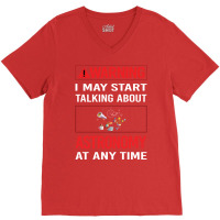 Red Warning Astronomy Love V-neck Tee | Artistshot