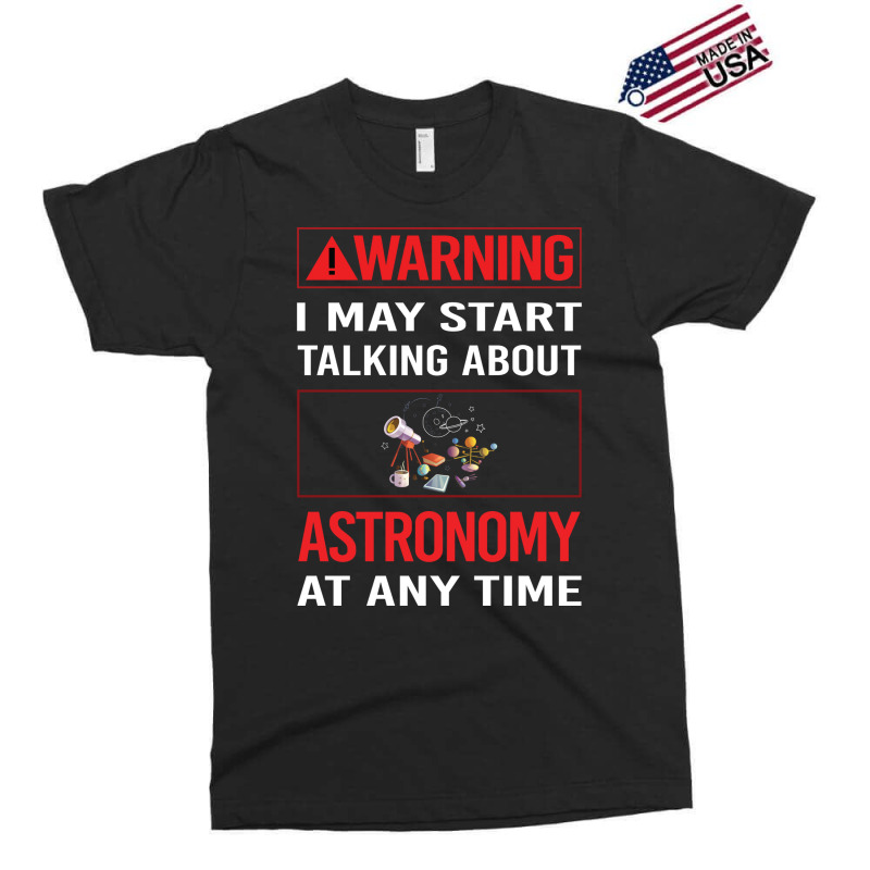 Red Warning Astronomy Love Exclusive T-shirt | Artistshot