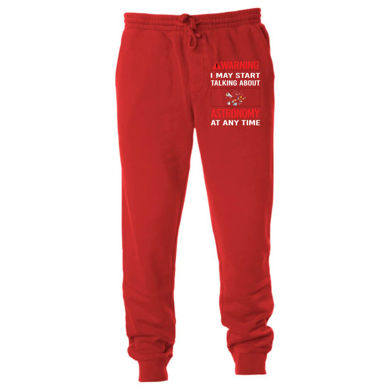 Red Warning Astronomy Love Unisex Jogger | Artistshot