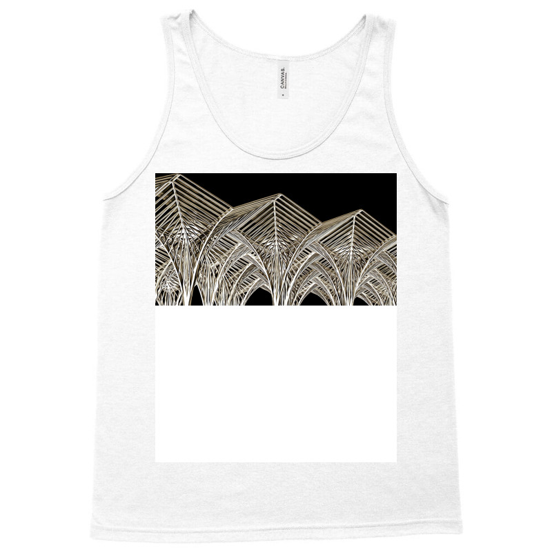 Architectural Black And White Landscape Cool Tank Top | Artistshot