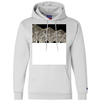 Architectural Black And White Landscape Cool Champion Hoodie | Artistshot