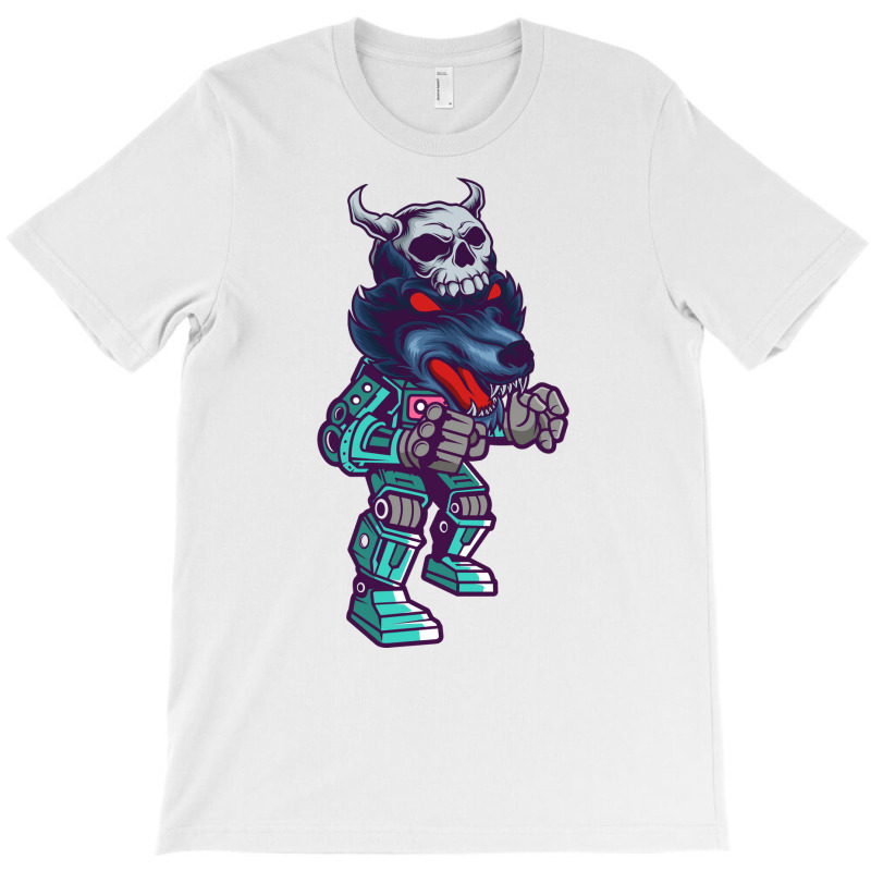 Wolf Robot Robot Machine Computer Toy T-shirt | Artistshot