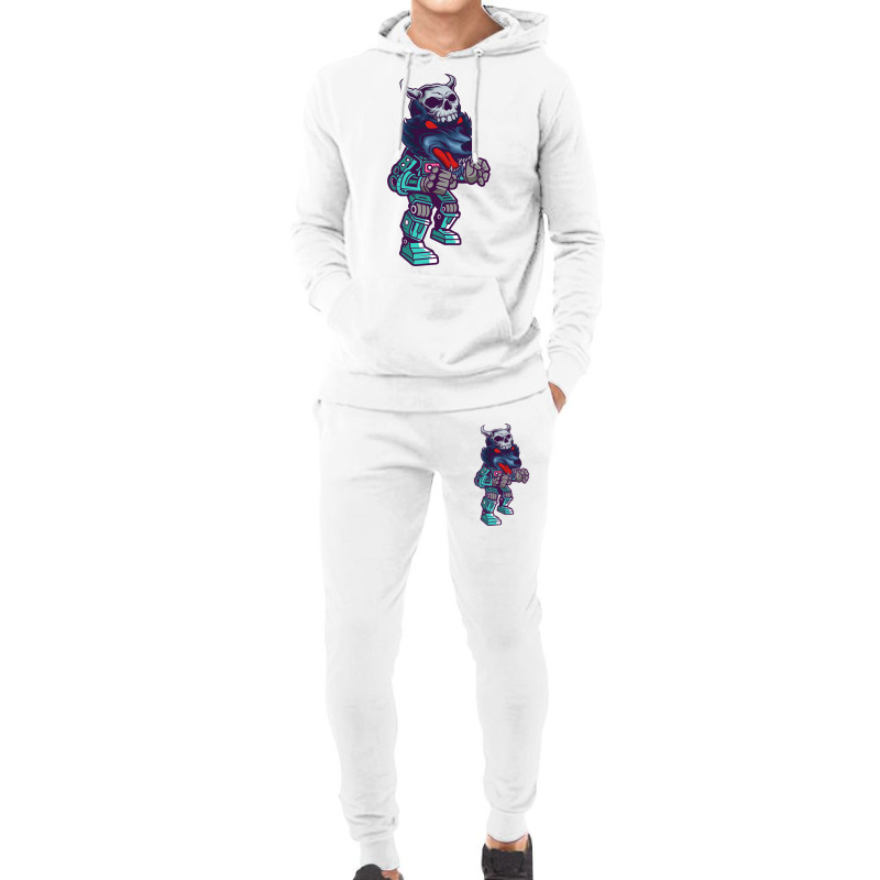 Wolf Robot Robot Machine Computer Toy Hoodie & Jogger Set | Artistshot