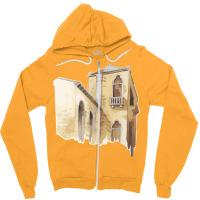 Architecture Travel Zipper Hoodie | Artistshot