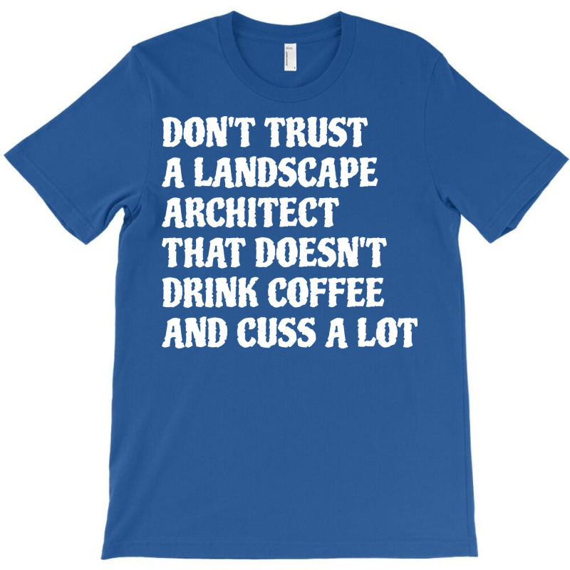 Landscape Architect That Drink Coffee Cuss A Lot Hippie T-shirt | Artistshot