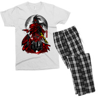 Demon Red Cape Men's T-shirt Pajama Set | Artistshot