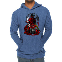 Demon Red Cape Lightweight Hoodie | Artistshot