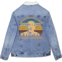 Vintage Slap Design Shot Films You Cheap Son Of A Bitch! Unisex Sherpa-lined Denim Jacket | Artistshot