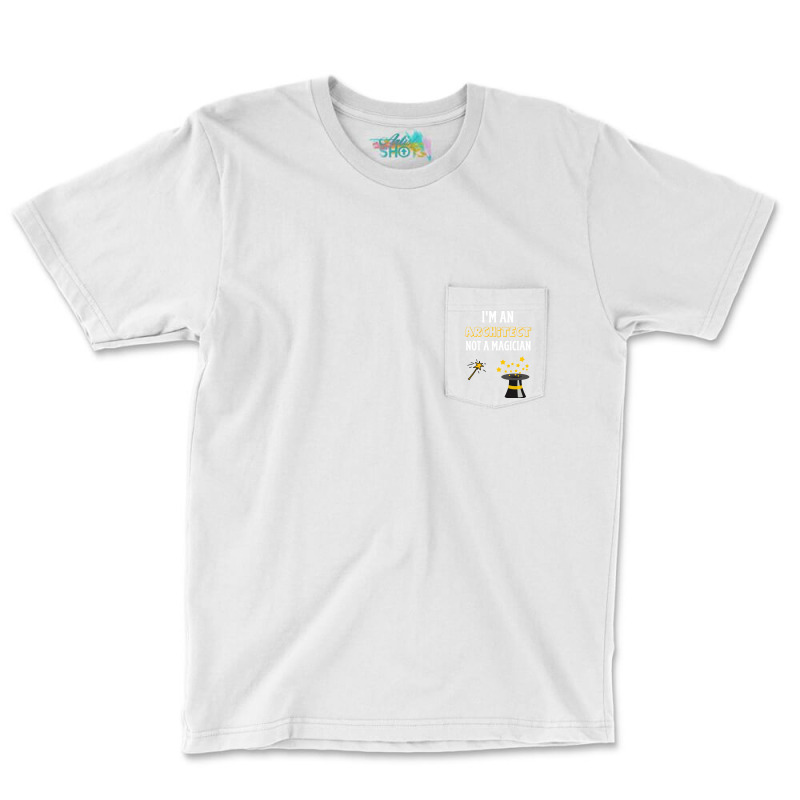 Architect Hipster Yellow Pocket T-shirt | Artistshot