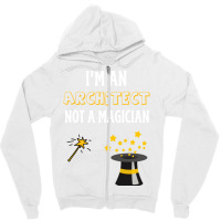 Architect Hipster Yellow Zipper Hoodie | Artistshot