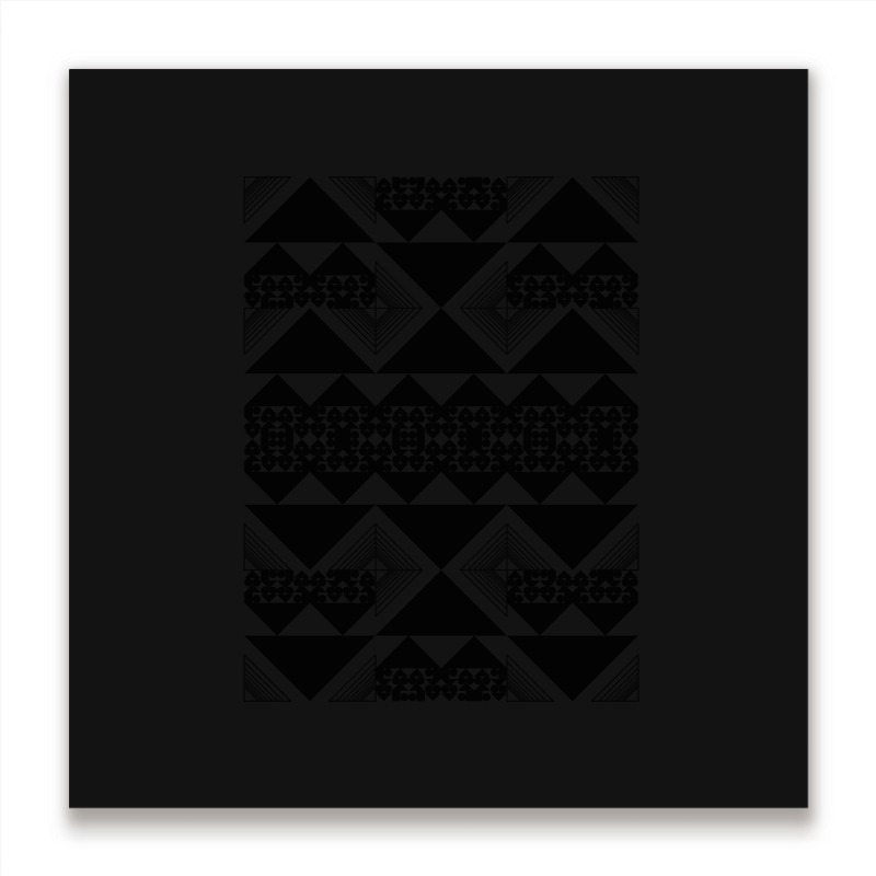 Pattern Gift Travel Metal Print Square | Artistshot