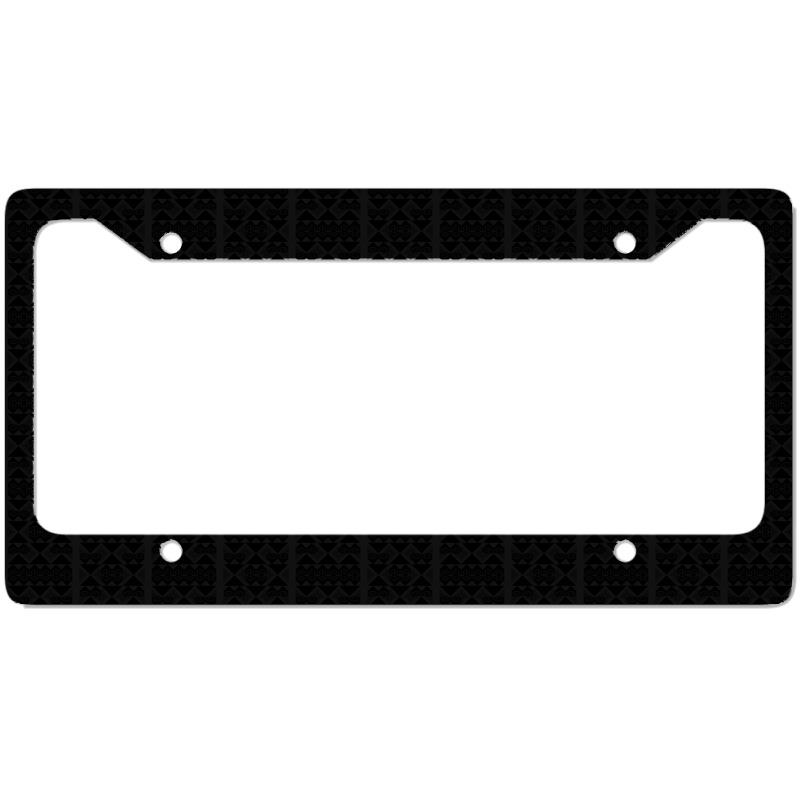 Pattern Gift Travel License Plate Frame | Artistshot