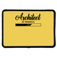 Architects Architect In Progress Job Architecture Travel Rectangle Patch | Artistshot