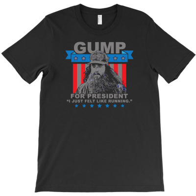 Gump For President T-shirt Designed By Helmi Saputra