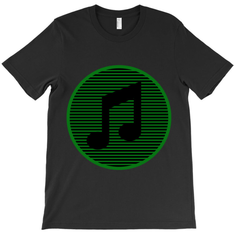 Retro Striped Music Note Classic T-Shirt by CrystalLSchwartz | Artistshot