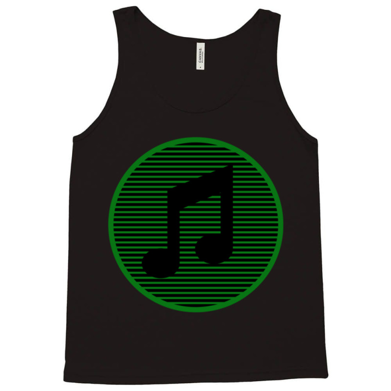 Retro Striped Music Note Classic Tank Top by CrystalLSchwartz | Artistshot