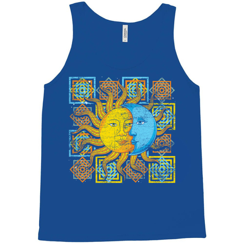 Astrology Lover Boho Sun Celestial Bodies Moon Astronomy Girl Tank Top by saroarioyliaz | Artistshot