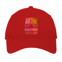 Awesome And Funny This Is What An Awesome Architect Architects Archite Adjustable Cap | Artistshot