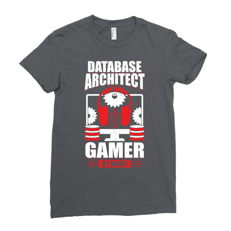 Data Architecture Database Architect Gamer Gift Vintage Ladies Fitted T-Shirt by xatseveitasz | Artistshot