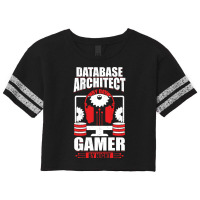 Data Architecture Database Architect Gamer Gift Vintage Scorecard Crop Tee | Artistshot