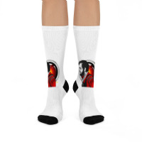 Stanley Kubrick   An Illustration Crew Socks | Artistshot