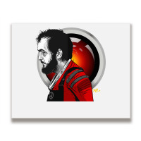 Stanley Kubrick   An Illustration Metal Print Horizontal | Artistshot