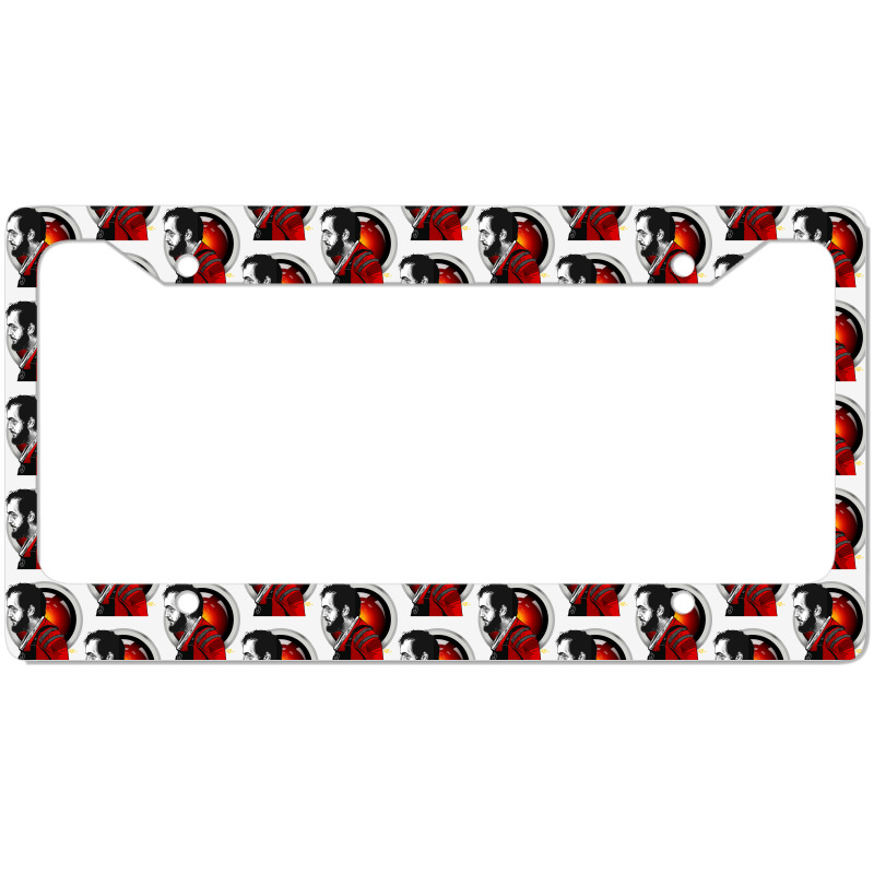 Stanley Kubrick   An Illustration License Plate Frame | Artistshot