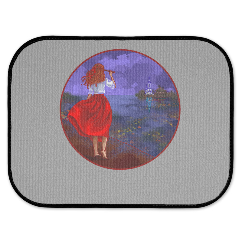 Watching Girl Trending Rear Car Mat | Artistshot