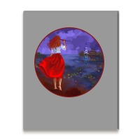 Watching Girl Trending Metal Print Vertical | Artistshot