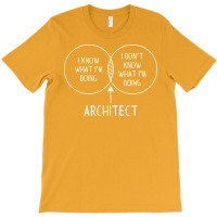 Architect I Dont Know What Im Doing Diagram Stars T-shirt | Artistshot