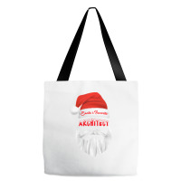 Santas Favorite Architect Funny Christmas Gifts Stars Tote Bags | Artistshot